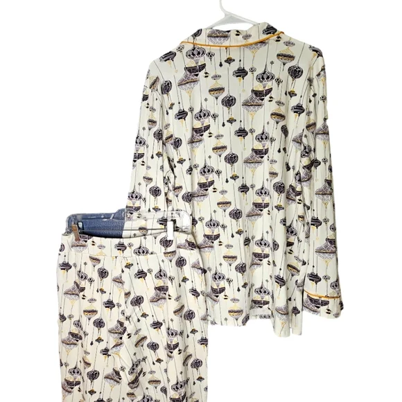 NWOT Soma Christmas Ornament Pajama Pants Set M/L - Picture 8 of 16